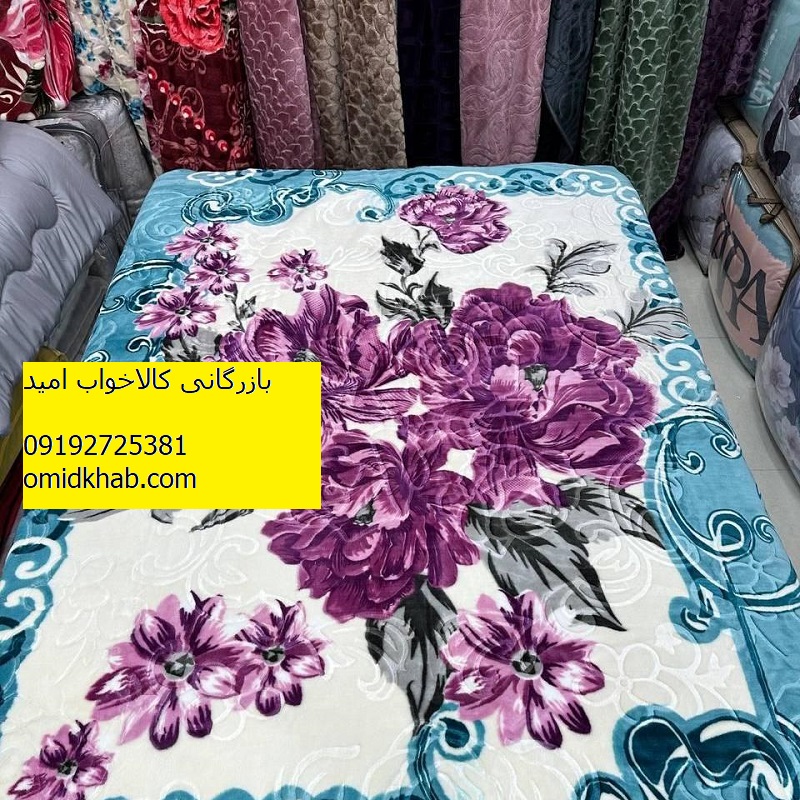 قیمت پتو دو نفره گل برجسته شادیلون